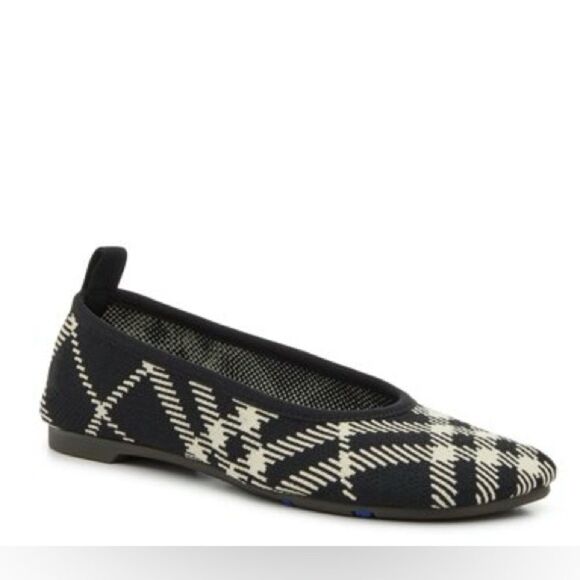 Burberry Check Knit Baby Ballerina Flats 40 - Picture 2 of 10